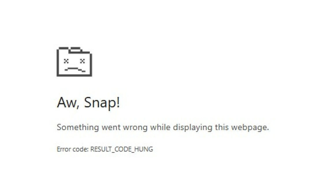 New site keeps crashing Firefox on Mac