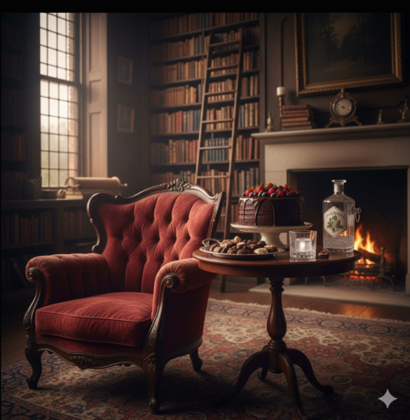 The Bluestocking, where Maud reigns supreme...