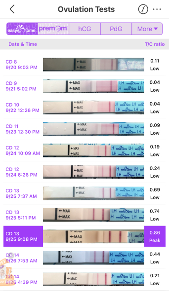 First time using ovulation tests, does this mean I’m ovulating today?