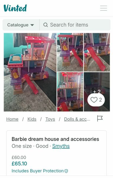 After a Barbie Dream House for dd(6)