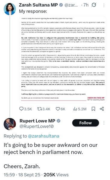 Your Corbyn/Sultana Party - Discussion thread