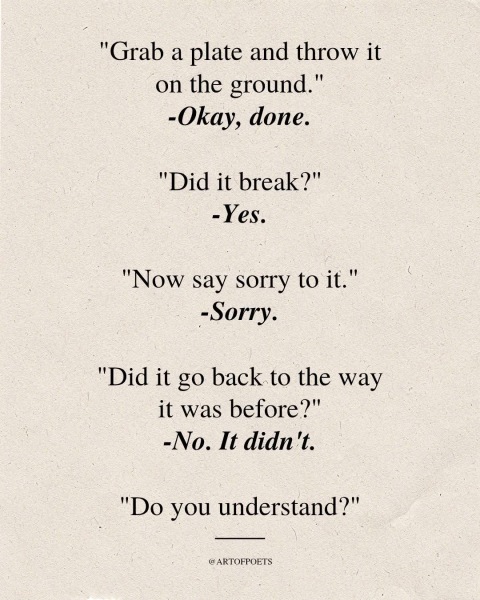 Are flowers an “apology”, do I just say thanks and move on