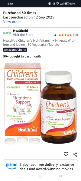 How to give 2 year old liquid multivitamins