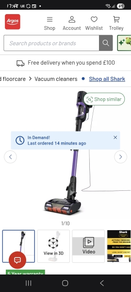 My Shark Hoover is complete drame lama barstard