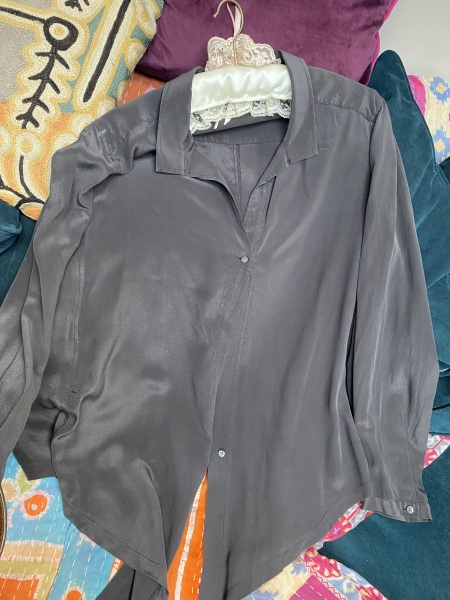 Help me wear this Poetry silk blouse!