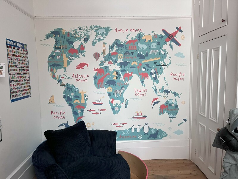 Is this mural too childish for a 9 year-old?
