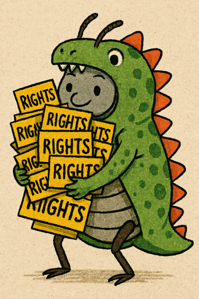 Rights hoarding dinosaurs, get ready for attack!