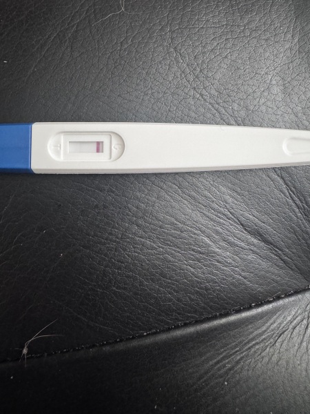 Pregnancy test positive after 30/40 minutes