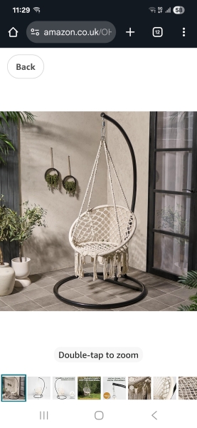 Help me find a sturdy indoor swing seat