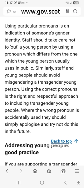 massive news :  the Scottish Government has finally updated its toilet advice