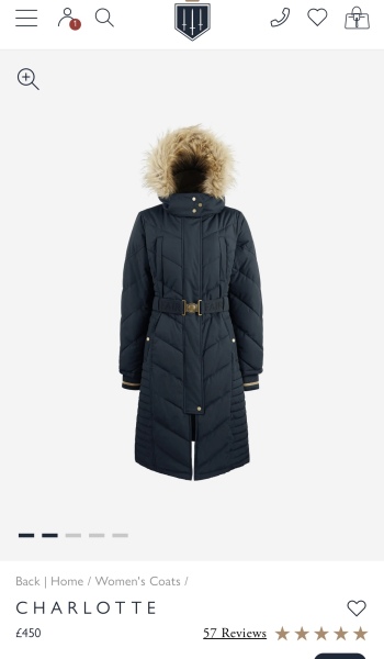 Fairfax & favour Charlotte coat