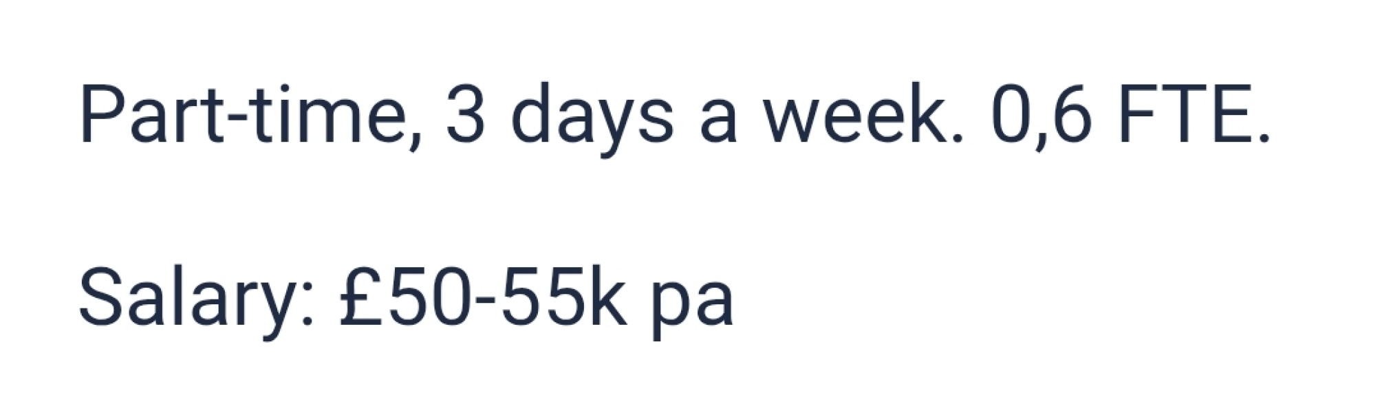 What would you say this salary is?