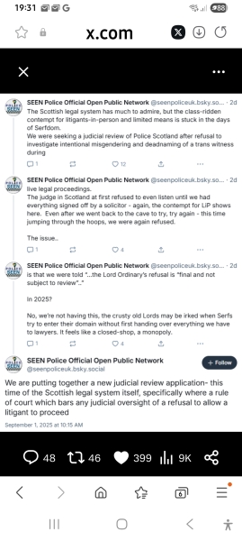 NHS Fife tries to silence nurse - Sandie Peggie vs NHS Fife Health Board and Dr Beth Upton - thread #52