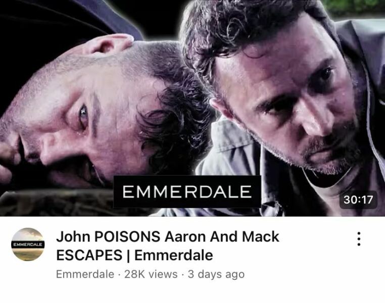 Emmerdale [ITV1 pace] ** NO SPOILERS **  Robin Hood rides again