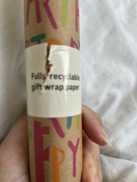 Anyone else feel the rage at Sainsbury’s wrapping paper