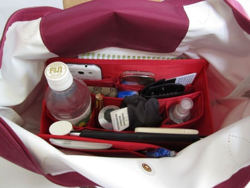 Bag liner/organiser for longchamp