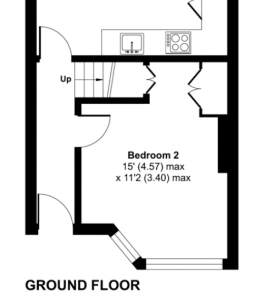 Small & Awkward shaped living room