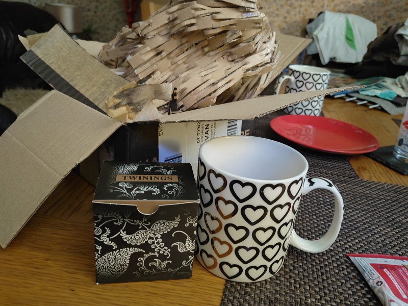 To ask a picture of your favourite mug for tea?