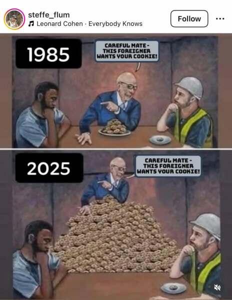 to think we're all being manipulated