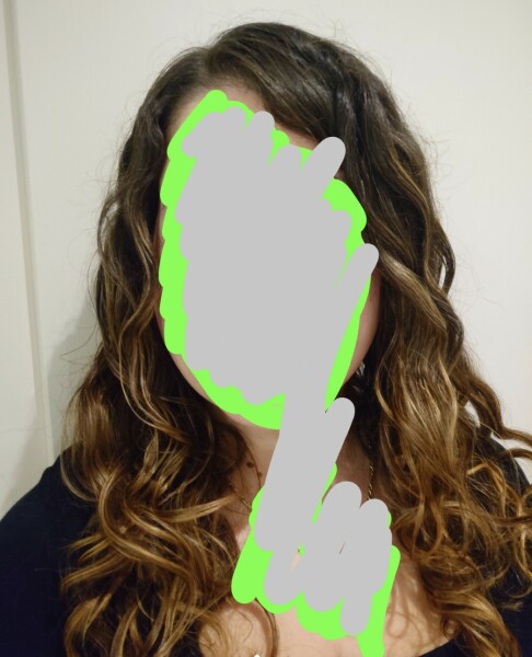 My frizz in all it's glory