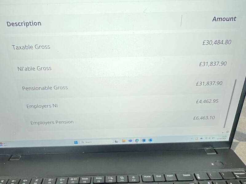 Help me understand my payslip/ pension