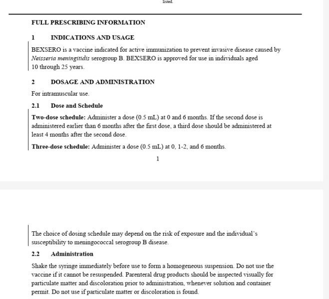Meningitis and/or HPV vaccination before uni?