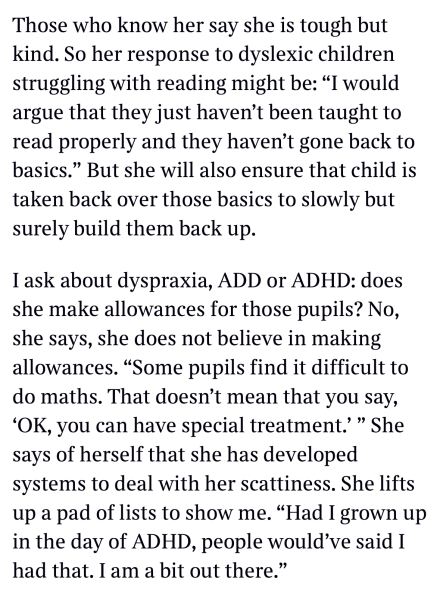 Do your strict British schools get good academic results?