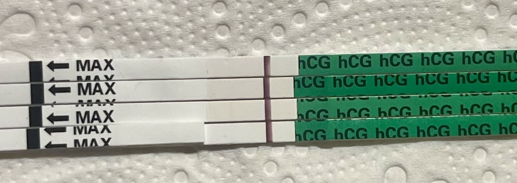 What do you see on these tests?