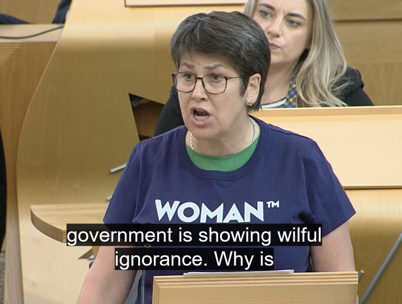 Scottish parliament - question re Scot Gov's implementation of SC judgement