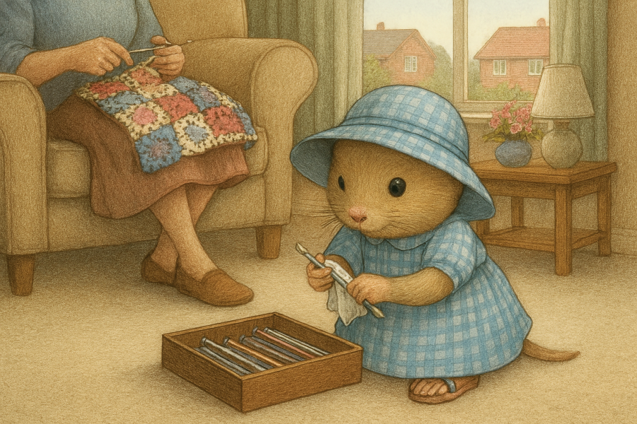 Woolly Hugs. Desperately sad news we are afraid. Making a Blanket for lovely Swashbuckled whose son has tragically died.