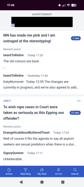 A few updates to Mumsnet 🎨