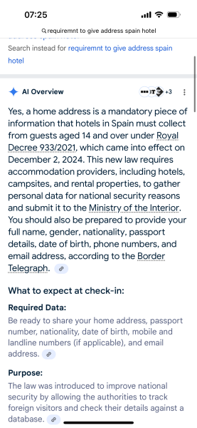 To worry about this air b and b request?