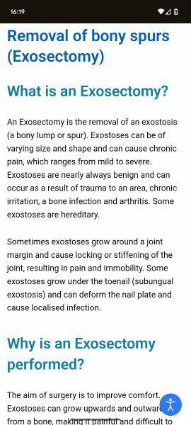 Possible bone spurs in teen