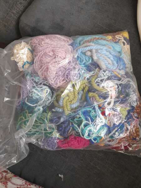 Selling yarn on Vinted