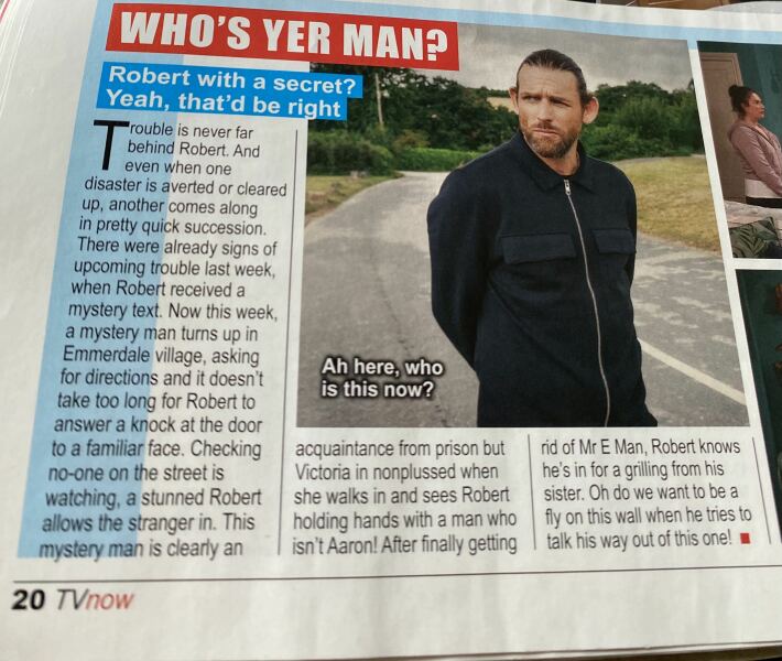 Emmerdale [ITV1 pace] ** NO SPOILERS ** Mack is alive! For now anyway