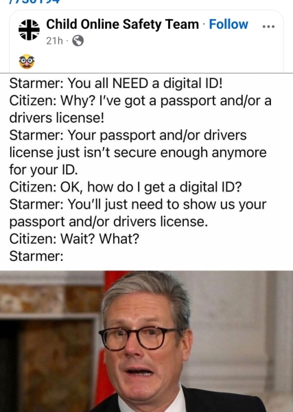 Do Brits generally approve of the new compulsory national digital ID?