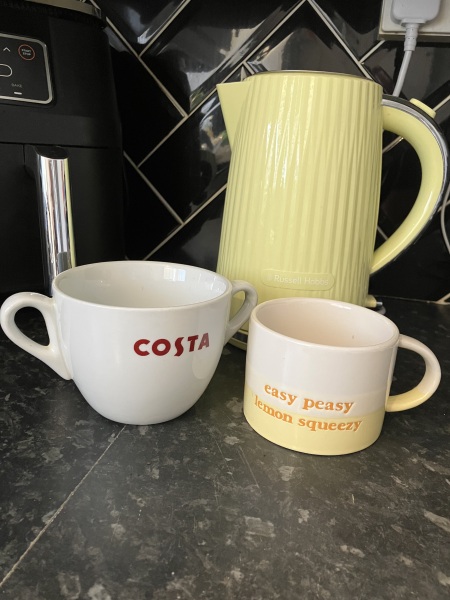 To ask a picture of your favourite mug for tea?