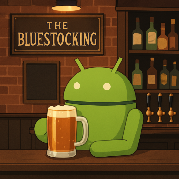 The Autumn Bluestocking - mist, mellow fruitfulness and hot chocolate!