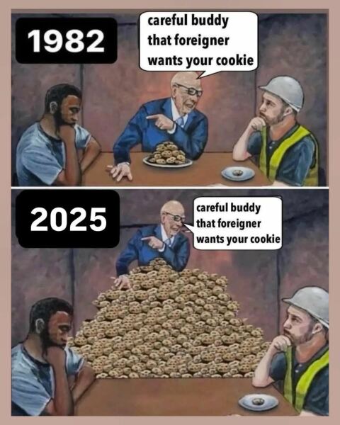 to think we're all being manipulated