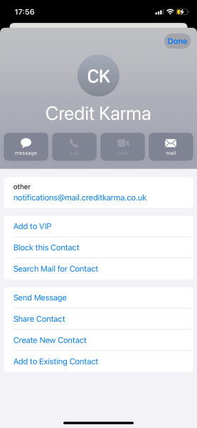 Vanquis credit card, is this normal or scam?