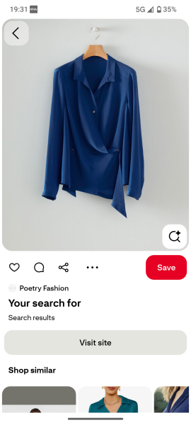 Help me wear this Poetry silk blouse!