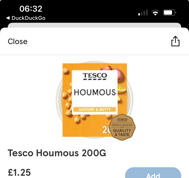 HUMMUS recall toddler diarreah