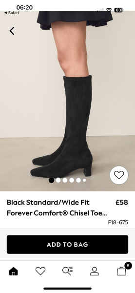 I bought a black velvet jacket…