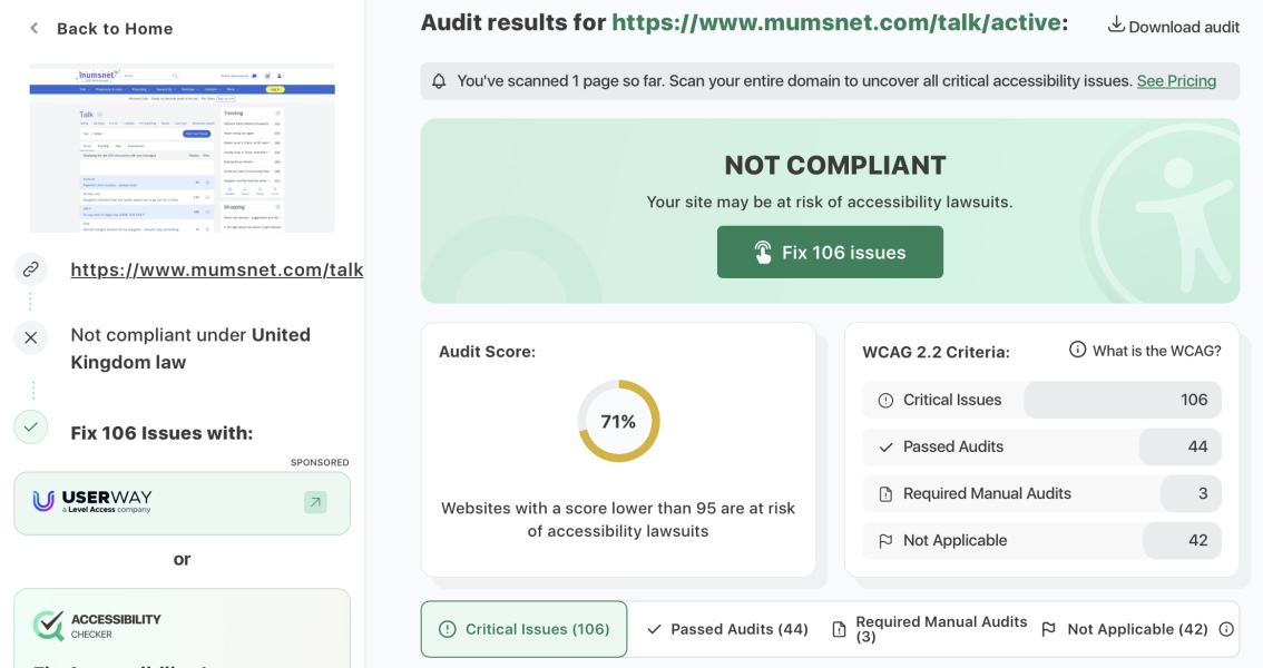 A few updates to Mumsnet 🎨