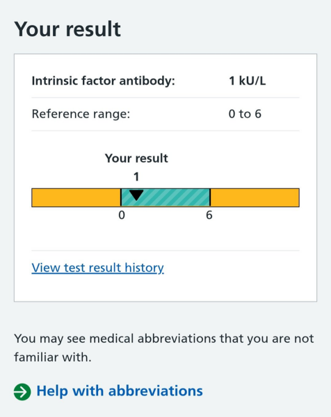 Can you help me understand this blood test?