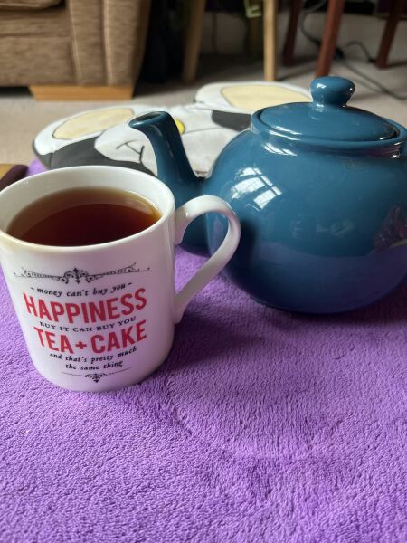 To ask a picture of your favourite mug for tea?