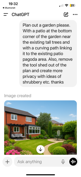 Help with new small garden please