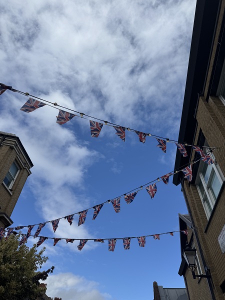 How to deal with the flag flying