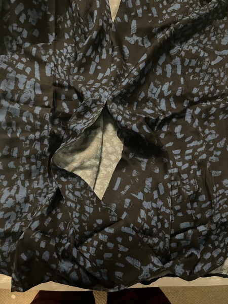 Why does this top have a huge slit in the front?