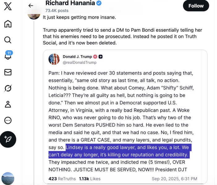 On and On and On It Goes - Trump thread #148